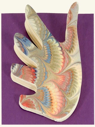 Item #33204 The Little DieCut Hand Shaped Booklet (blank notebook). Robert Wu