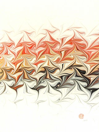 Item #33276 Escher Marbled Graphic. Robert Wu