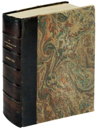 Item #33282 La Construction Moderne: Journal Hebdomadaire Illustre. Guillemot Saint-Vinebault,...