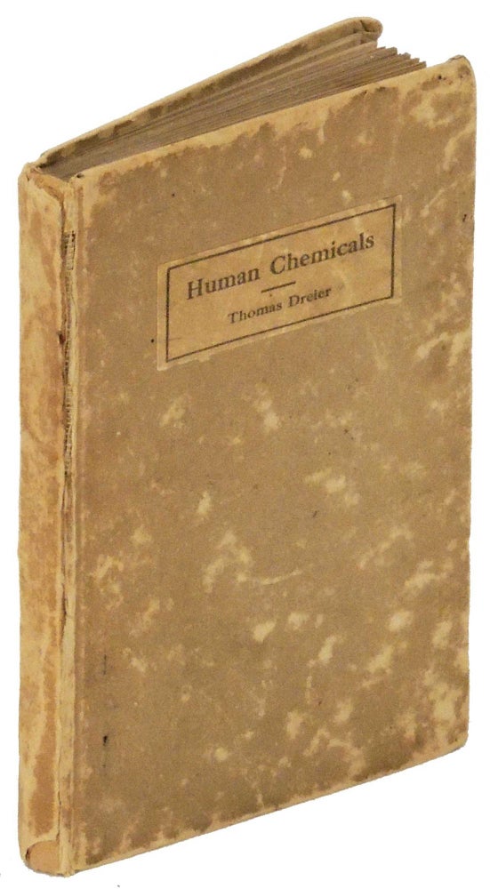 Item #33452 Human Chemicals. Thomas Dreier.