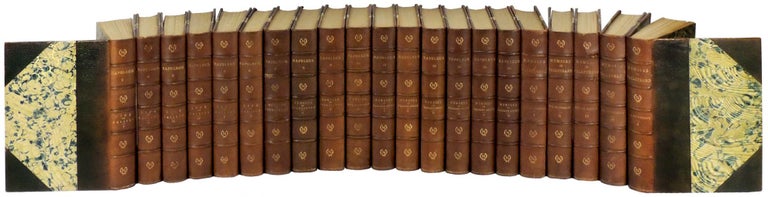 Item #33654 The Life of Napoleon Bonaparte by Hazlitt in six volumes, Memoirs of Napoleon Bonaparte by de Bourrienne in four volumes, and Memoirs of Madame Junot (Duchesse D'Abrantes) in six volumes [together with] Memoirs of the Prince de Talleyrand in Five Volumes - 21 volumes in total. Napoleon Bonaparte, William Hazlitt, Louis Antoine Fauvelet de Bourrienne, Madame Junot.