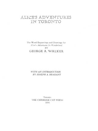 Alice's Adventures in Toronto