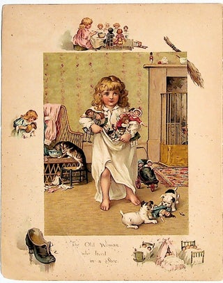 A Long Time Ago. Favourite Stories Retold. ILLUSTRATION ONLY - The Old Woman Who Lived in a Shoe