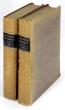 Item #33808 The Works of Samuel Johnson with an essay on his life and genius by Arthur Murphy....