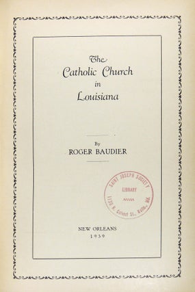 The Catholic Church in Louisiana