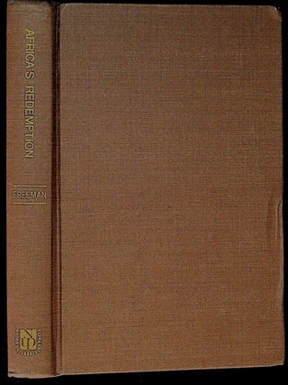 Item #34223 Africa's Redemption. The Salvation of Our Country. Rev. F. Freeman