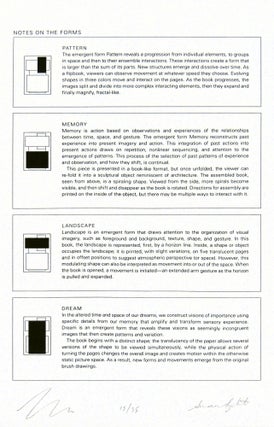 Four Emergent Forms: Visual Improvisation