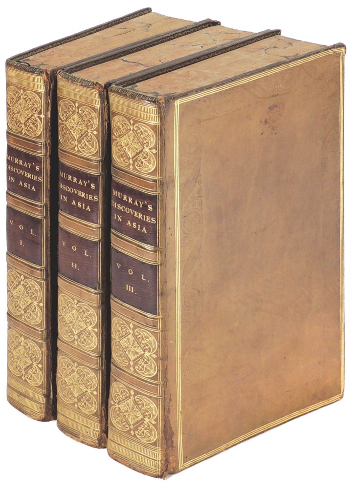 Item #34820 Historical Account of Discoveries and Travels in Asia, from the Earliest Ages to the Present Time. In three volumes. Hugh Murray.