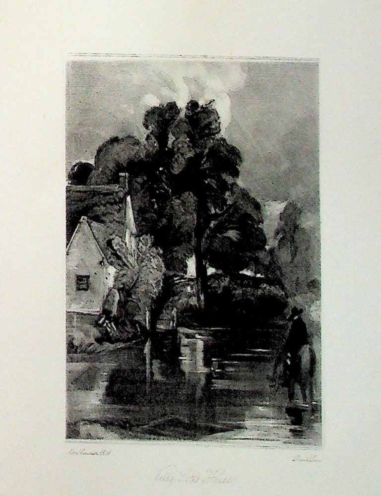Item #34870 Plate - "Willy Lott's House" from English Landscape Scenery. A Series of Forty Mezzotinto Engravings on Steel from Pictures Painted by John Constable, R.A. David Lucas, John Constable.