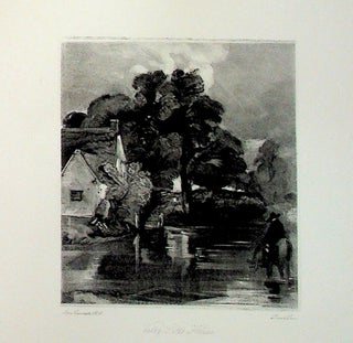 Item #34870 Plate - "Willy Lott's House" from English Landscape Scenery. A Series of Forty...