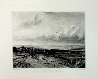 Item #34874 Plate - "Hamstead Heath; Harrow in the distance" from English Landscape...