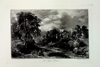 Item #34883 Plate - "The Glebe Farm" from English Landscape Scenery. A Series of Forty...
