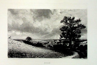 Item #34896 Plate - "Noon" from English Landscape Scenery. A Series of Forty Mezzotinto...
