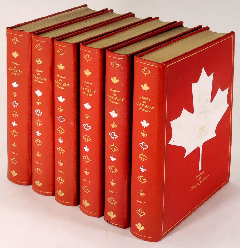 Item #35223 Histoire du Canada francais Six Volumes. François Xavier Garneau.