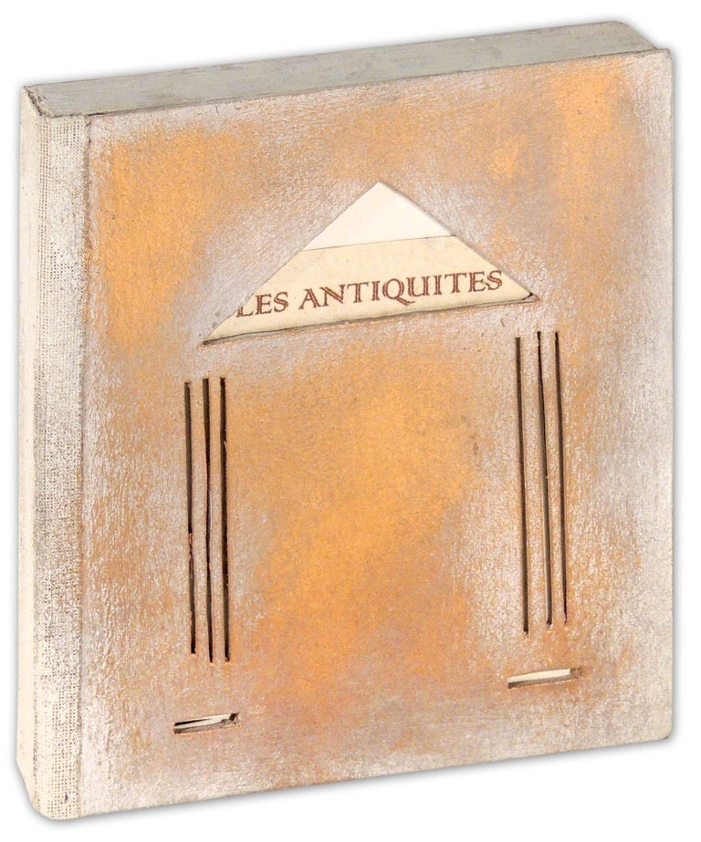 Item #35273 Les Antiquites. Béatrice Coron, Joachim du Bellay, book artist, poem.