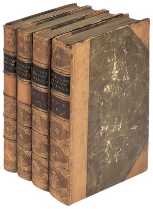 Item #35346 Popular British Ballads Ancient and Modern Four Volumes. R. Brimley Johnson, W....