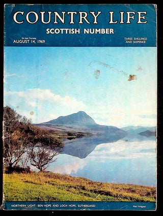 Item #35350 Country Life. Scottish Number. August 14, 1969. Vol. CXLVI No. 3780
