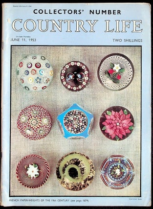Item #35352 Country Life. June 11, 1953. Vol. CXIII No. 2943 Collector's Number
