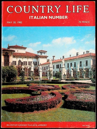 Item #35355 Country Life. May 20, 1982. Volume CLXXI No. 4422 Italian Number