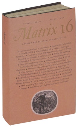 Item #35403 Matrix 16. Whittington Press
