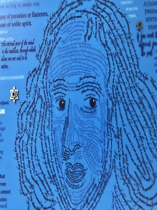 Item #35490 Spinoza In His Own Words. Print. Claire Jeanine Satin