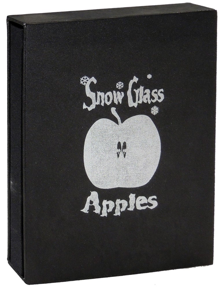 Item #35533 Snow Glass Apples. A Play for Voices. Biting Dog Press, Neil Gaiman, introduction Jack Zipes, wood engravings George Walker.