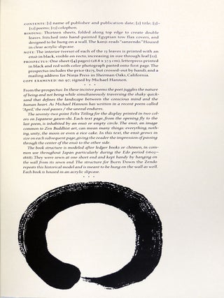 Dispatches From The Lizard Brain: A Descriptive Bibliography of Ninja Press