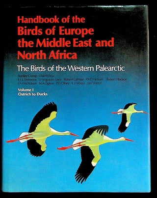 Item #35657 Handbook of the Birds of Europe the Middle East and Africa: The Birds of the Western...