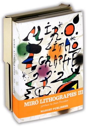 Item #35718 Joan Miró Lithographs Volume III 1964-1969. Joan Miro, preface Joan Teixidor