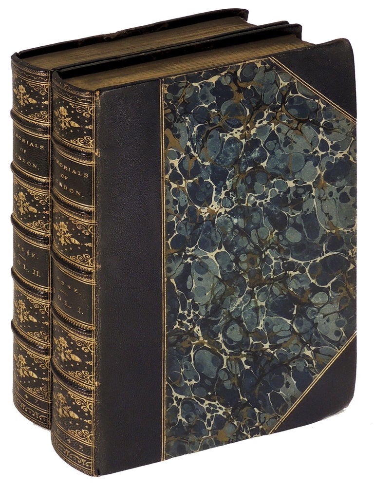 Item #35759 Literary and Historical Memorials of London. Two Volumes. J. Heneage Jesse.