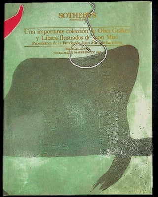Item #35794 Una Importante Colección de Obra Gráfica y Libros Ilustrados de Joan Miró