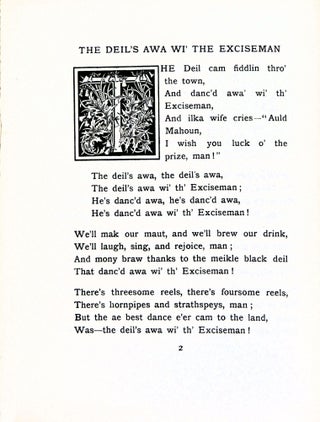 Songs by Burns