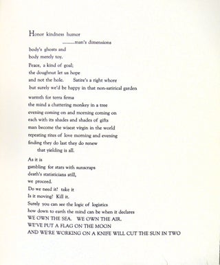 Sixteen Poems in Verse and Wood