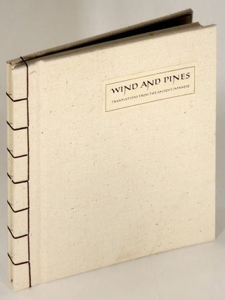 Wind and Pines: Translations from the Ancient Japanese