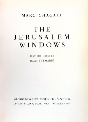 The Jerusalem Windows