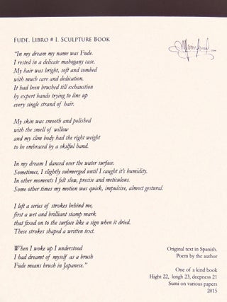 Fude. Libro # I (Bordeaux)