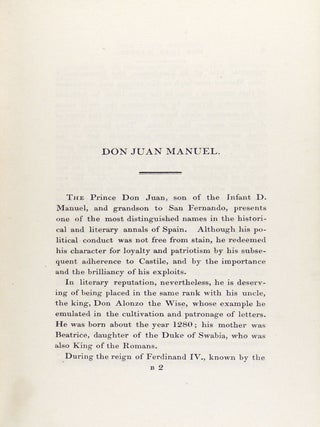 The Spanish Novelists: A Series of Tales, from the Earliest Period to the Close of the Seventeenth Century. Translated from the Originals with Critical and Biographical Notes. 3 Volumes