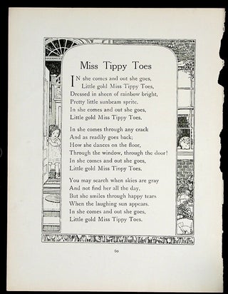 PRINT - "She mixes cakes in the pantry and sings just like a bird" - from Other Rhymes for Little Readers