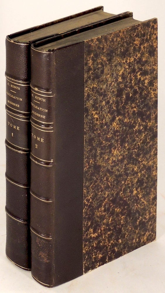 Item #36127 Les Origines de la Civilisation Moderne. 2 Tomes (volumes). Godefroid Kurth.