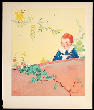 Item #36165 PRINT - "The Dinkey Bird" Fern Bisel Peat