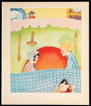 Item #36166 PRINT - "The Chinese Plate" Fern Bisel Peat