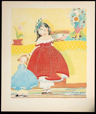 Item #36170 PRINT - "The Naughty Doll" Fern Bisel Peat
