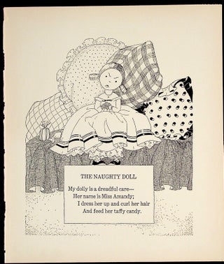 PRINT - "The Naughty Doll"