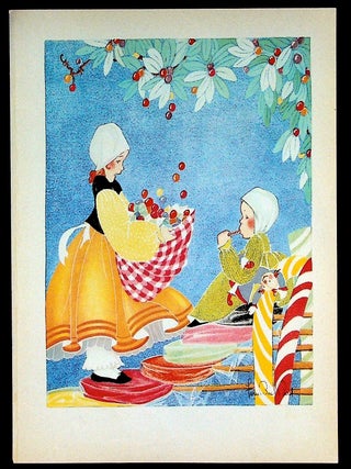 Item #36191 PRINT - Jelly bean tree. Fern Bisel Peat