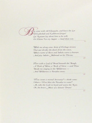 The Rubaiyat of Omar Khayyam