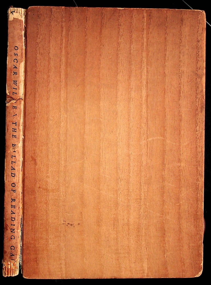 Item #36254 The Ballad of Reading Gaol. Oscar Wilde, Lynd Ward.
