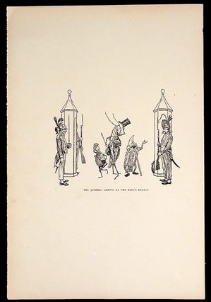 Item #36263 PRINT - Fairy Tales and Stories: "The Jumpers Arrive At the King's...
