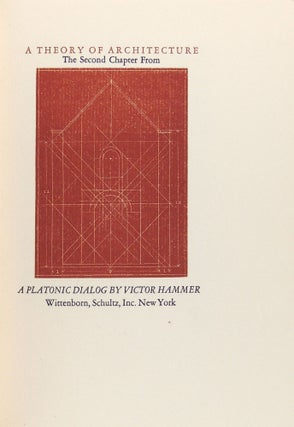 A Theory of Architecture