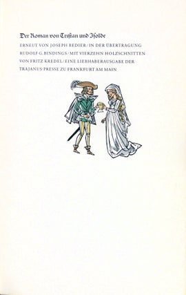 Der Roman von Tristan und Isolde