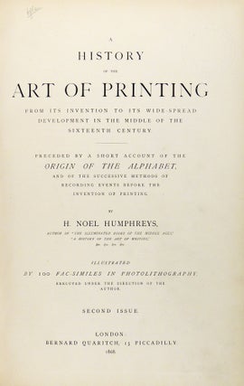 A History of the Art of Printmaking from It's Invention to Its Wide-Spread Development in the Middle of the Sixteenth Century